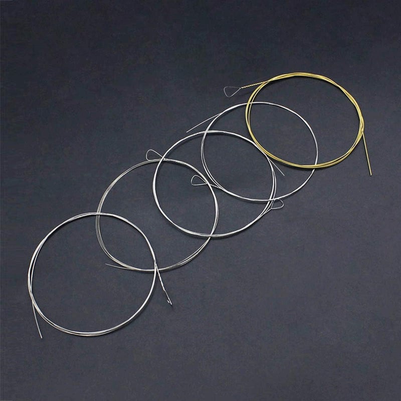 JYsun Banjo Strings 5 String Set Stainless Steel Core Copper Alloy Wound 3 Full Sets with 3 in 1 Restringing Tool & Capo & Picks & Other Useful Tools - Image 4